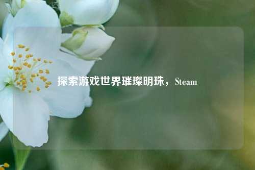 探索游戏世界璀璨明珠，Steam