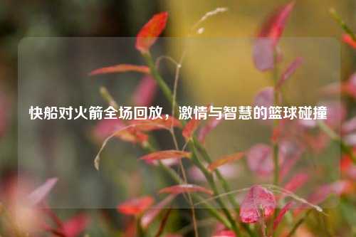 快船对火箭全场回放，激情与智慧的篮球碰撞